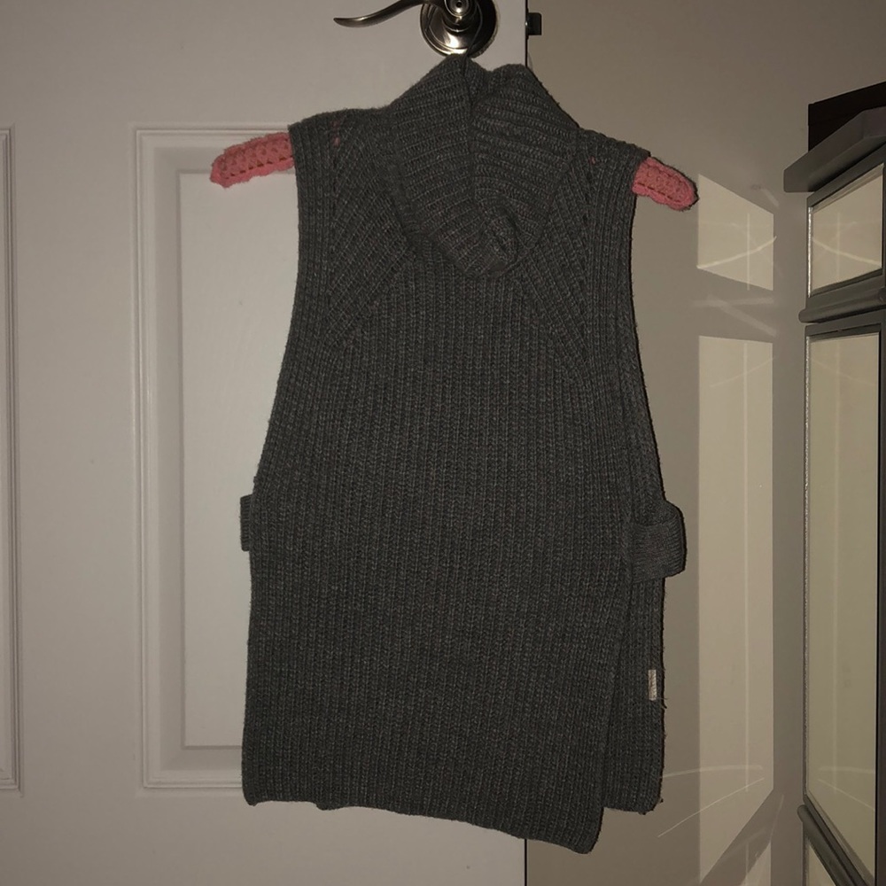 Grey Turtleneck Tank